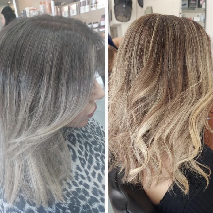 Hair transformation 4